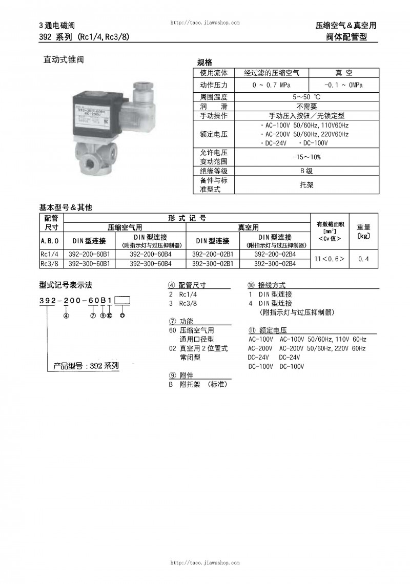 电磁阀选型指南