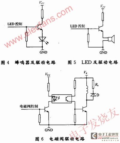 电磁阀的控制电路