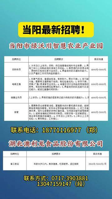 当阳招聘网——连接企业与人才的桥梁